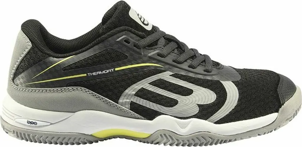 Chaussures Padel Bullpadel Beker Antracita Idéales Club et Compétition 45