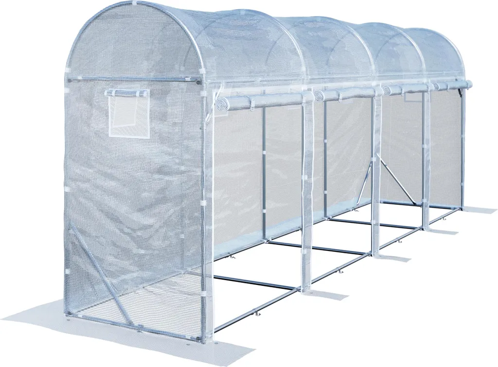 Serre tunnel pour tomates 2m de haut : optimisez votre potager de jardin