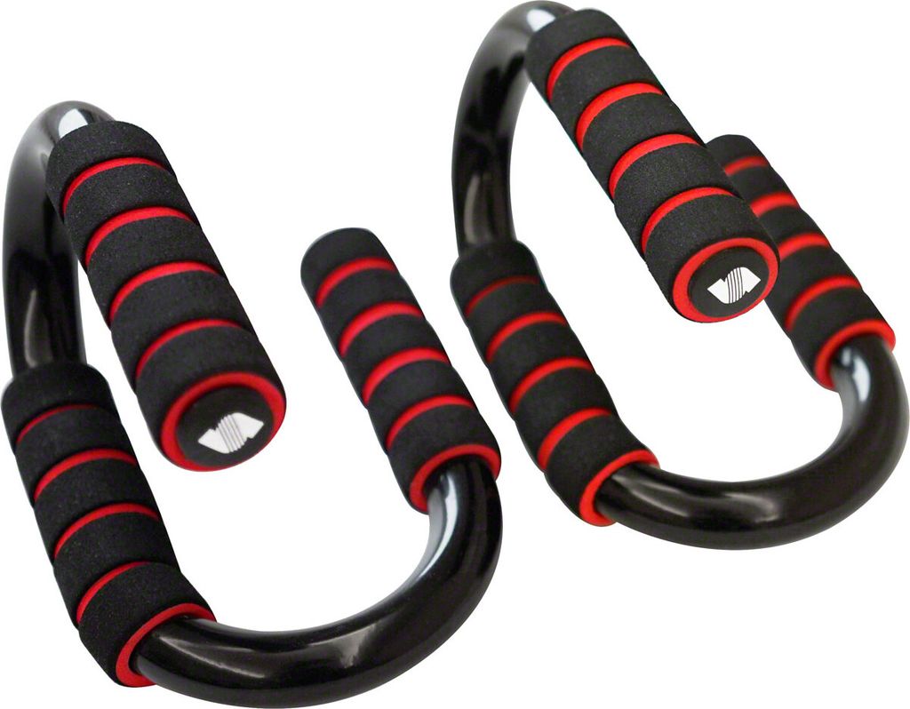 Sport-Tec Push Up Liegestützgriffe, Aufbau Brustmuskeln zu Hause oder im Fitnessstudio, Paar