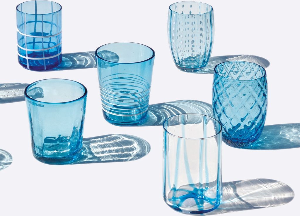 Zafferano Melting Pot Set 6 Bicchieri Monocolore - Immagine del prodotto 