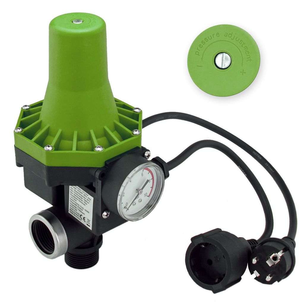 Pumpe Pumpensteuerung Druckschalter Druckwächter Hauswasserwerk Pumpen-Schalter 