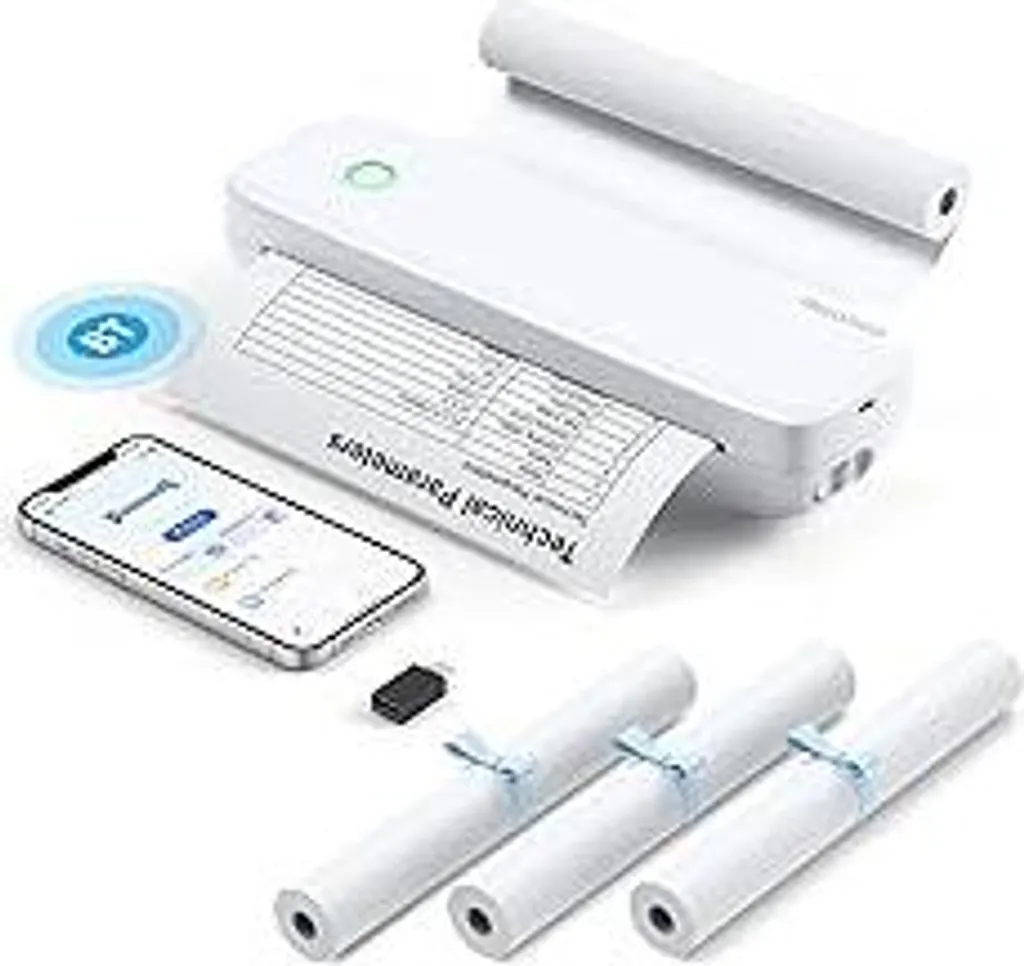 Mini Stampante A4 Wireless Bisofice L81 - Stampa Senza Inchiostro