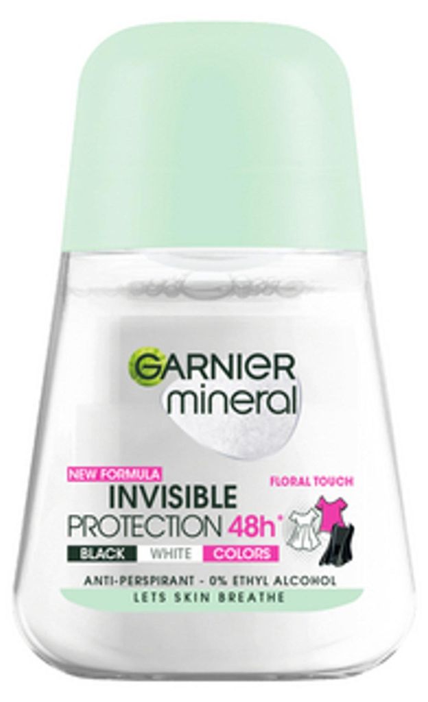 Garnier Mineral Invisible Schutz Floral Touch Roll-On Produktbild 