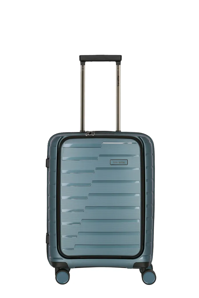 Valise Cabine Rigide Travelite Air Base 4w Taille S 55cm Bleue