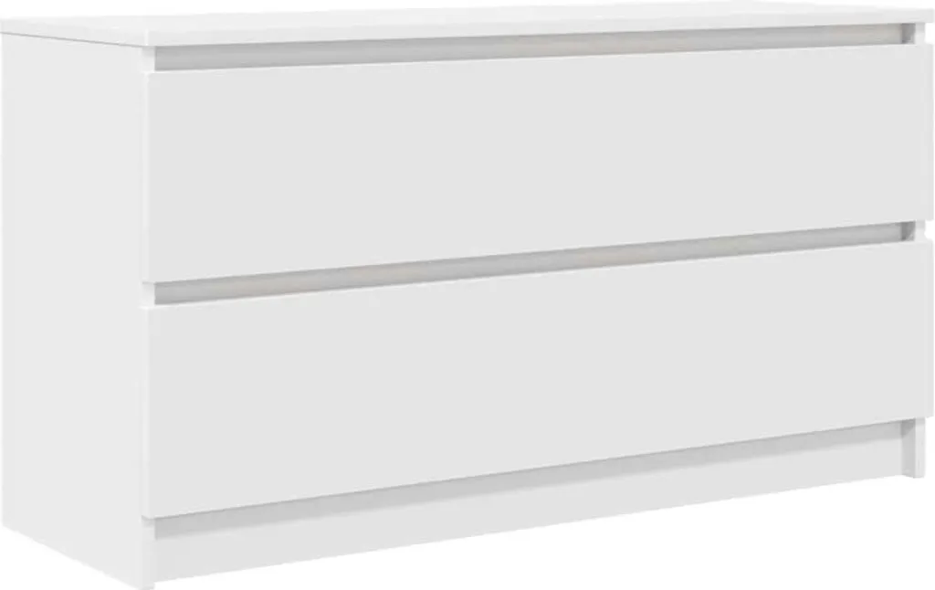 mobile TV vidaXL bianco 100x35x54 cm materiale a base di legno