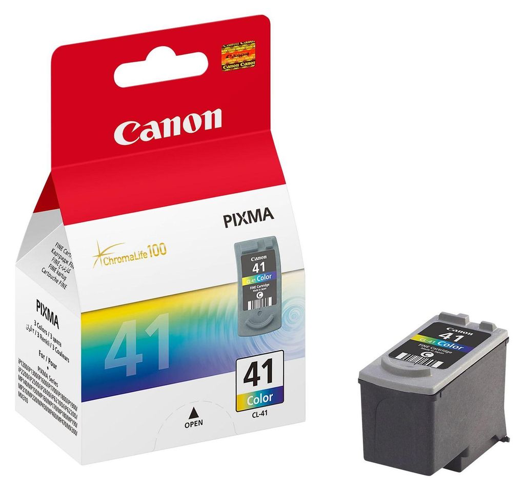 Canon CL-41 C/M/Y Farbtinte, Cyan, Magenta, Gelb, Tinte auf Produktbild 