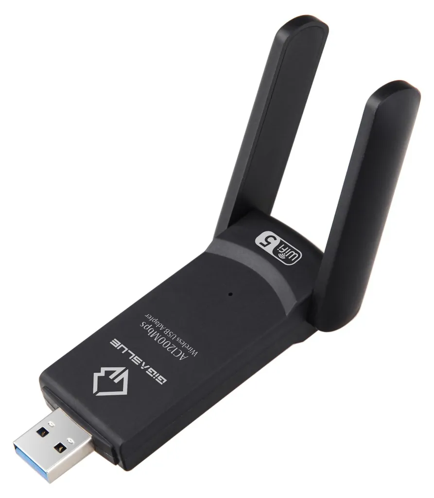 GigaBlue Clé WiFi USB 3.0 1200Mbps Adaptateur Double Bande 2.4/5GHz