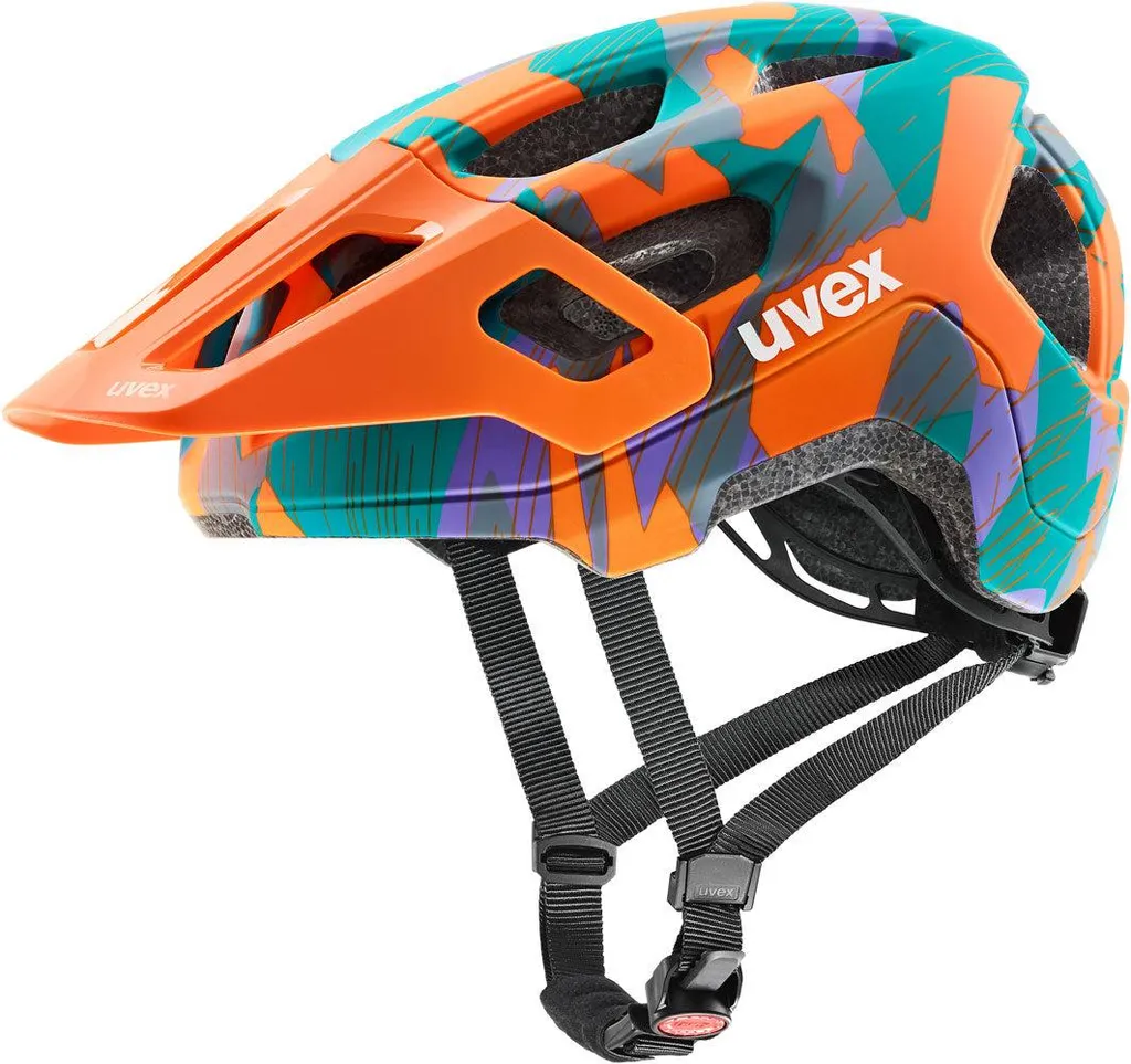 Casque Uvex React JR léger et ventilé taille 52-56 cm pour vélo enfant