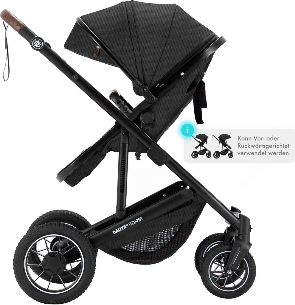 Daliya® FLEXI-PRO 2in1 Kombikinderwagen & Buggy – Produktbild 13