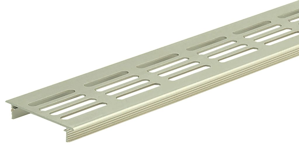 Lüftungsprofil Alu natur 7 x 40 mm