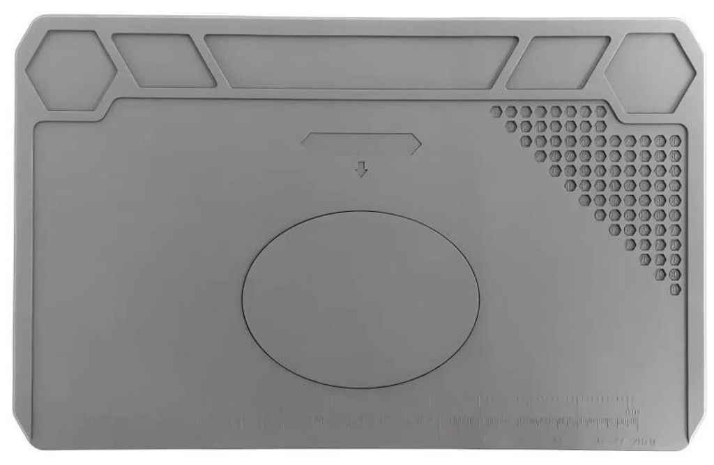 Pronett XJ4643 Tappetino in silicone per saldatura 35 x 22 Immagine del prodotto 
