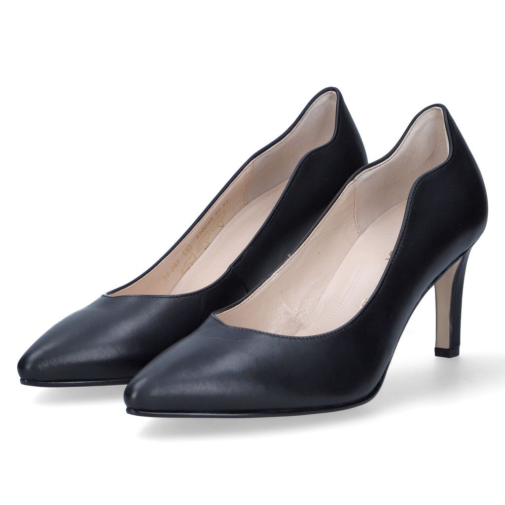 Gabor Pumps Damen Glattleder Schwarz Größe: 61/2