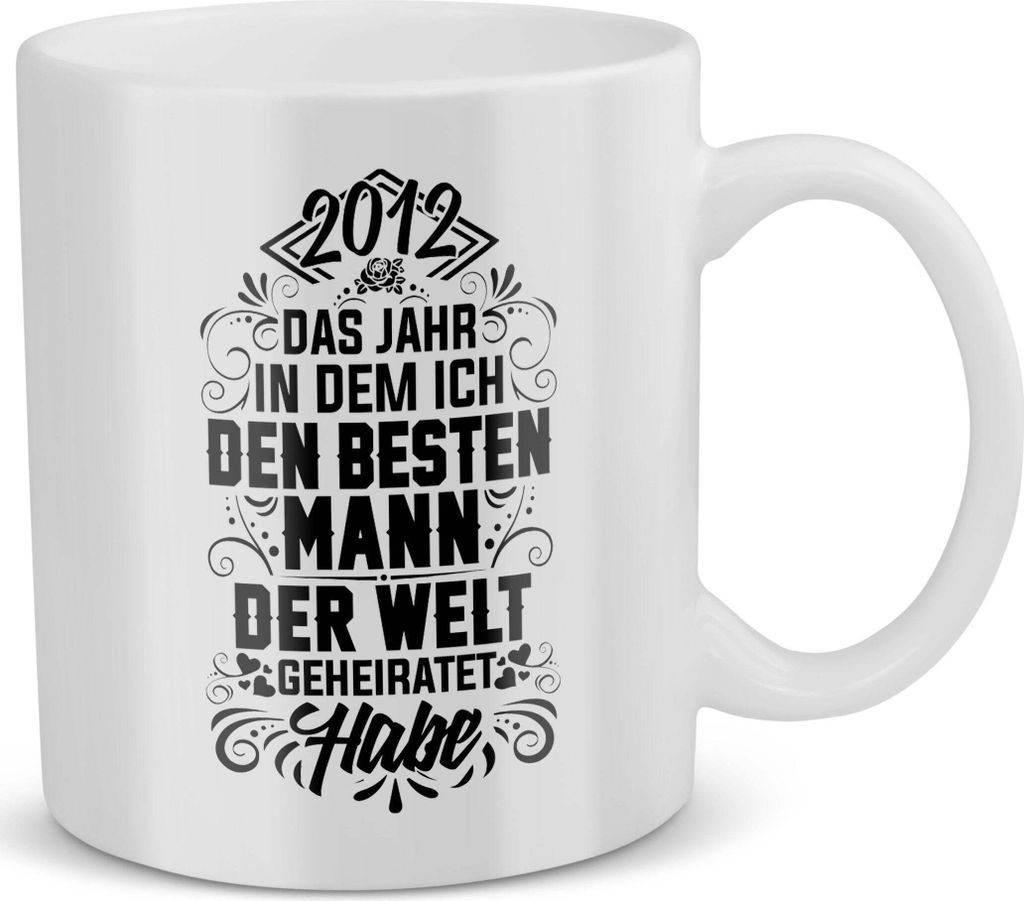 1972-2024 Hochzeitstag Geschenk Frauen Hochzeit Tasse Braut Gastgeschenk Valentinstag Ehefrau Geburtstag Hochzeitsjubiläum Liebe Weihnachten Kaffe...