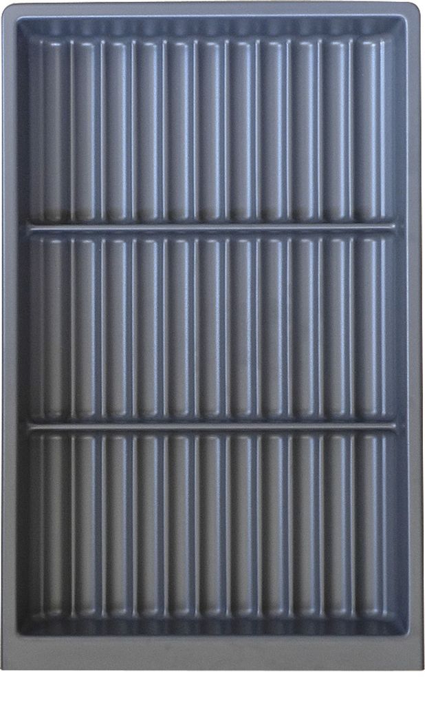 Gewürzeinsatz SEPARADO 550 Schiefergrau B 300 x T 474 mm / Gewürzdoseneinsatz