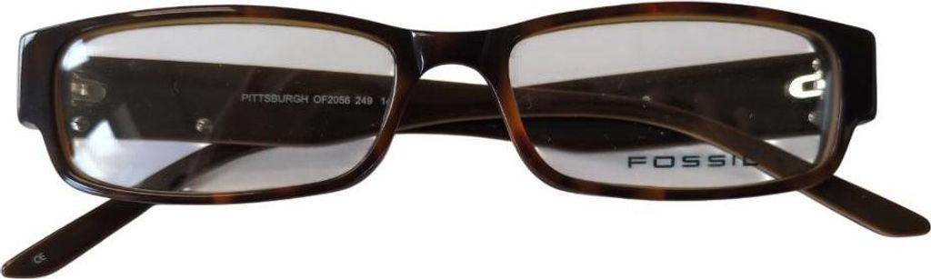 Fossil Korrektionsfassung Brille Kunststoff Braun 52/16/140 - OF2056249