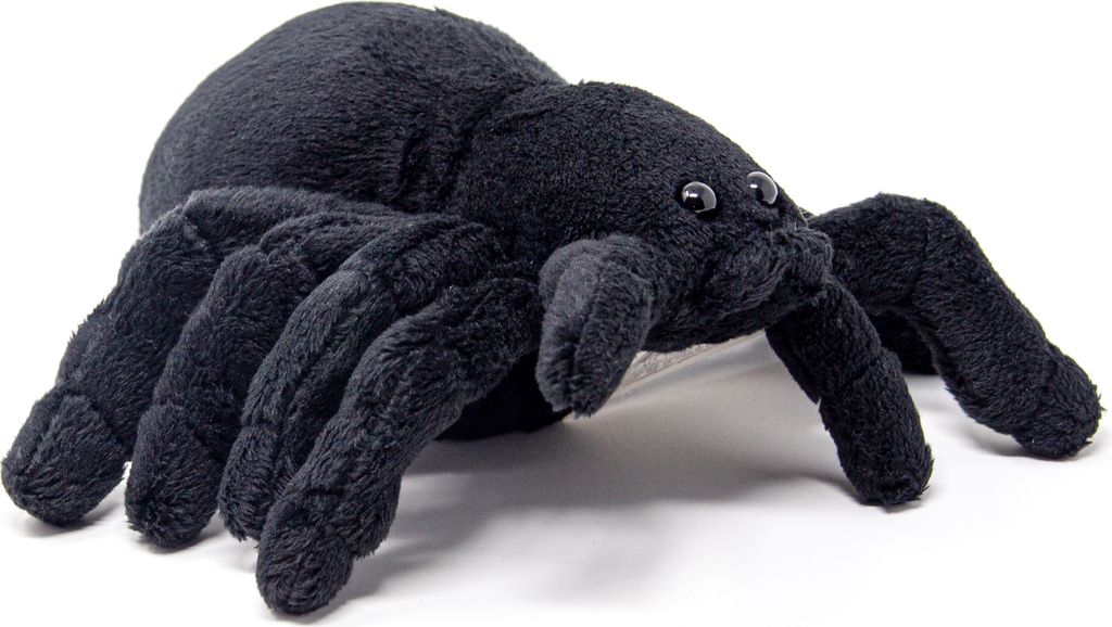 Plüsch Vogelspinne pechschwarz Produktbild 