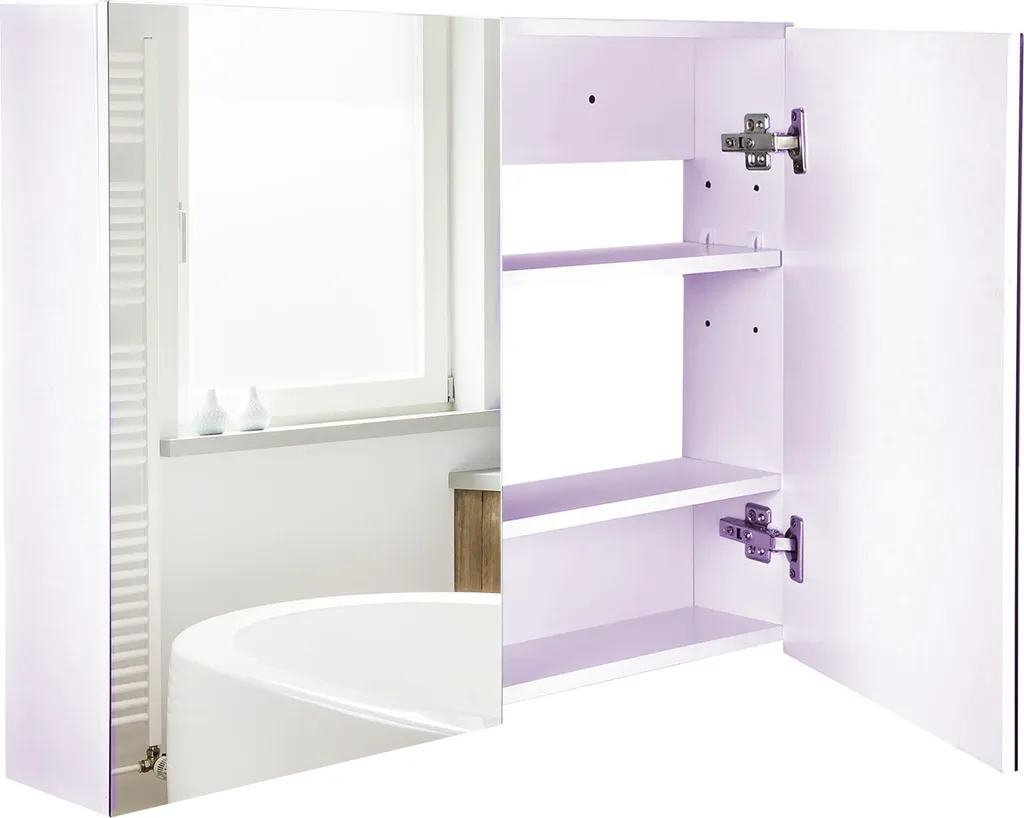 Armoire Miroir Salle de Bain 80 cm pour Optimiser l'Espace de Rangement