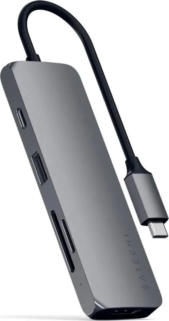 Hub USB-C Multiport Satechi Pro Adaptateur Réseau et Vidéo 4K HDMI