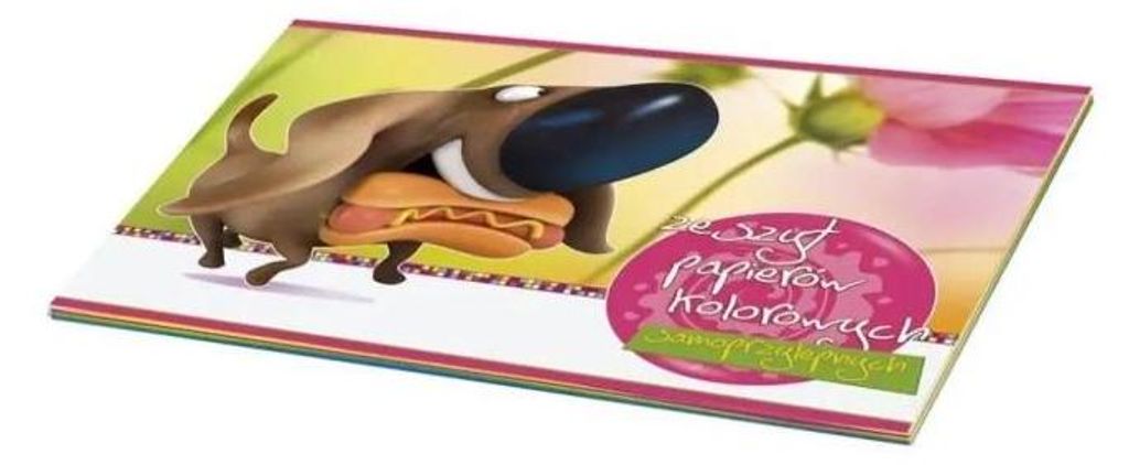 Zeszyt papierów kolorowych A5 samoprzylepny Produktbild 