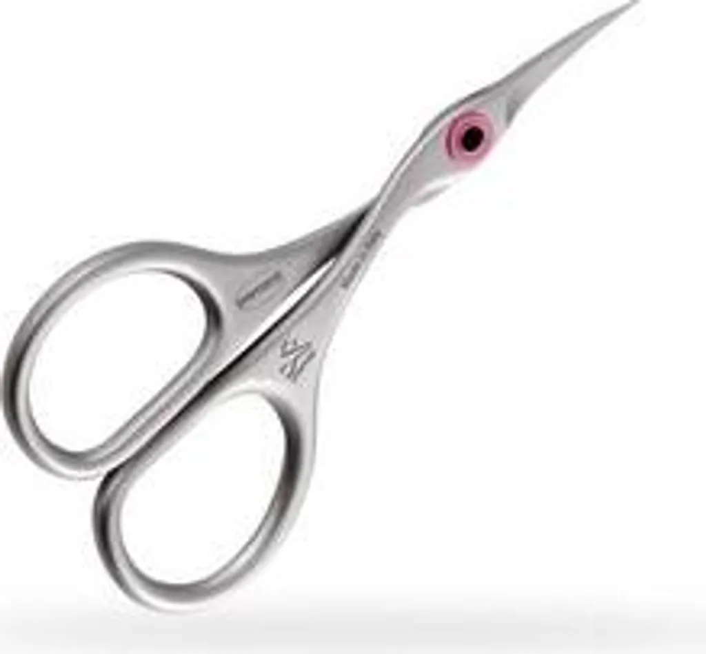 Premax Ringlock Ciseaux à Ongles Courbes 9,5cm Rose en Acier Inoxydable