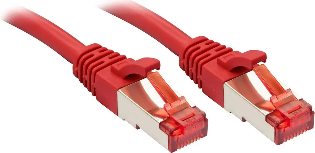 Cavo Ethernet LINDY 1,5m Cat6 S/FTP Rosso | Prestazioni Gigabit