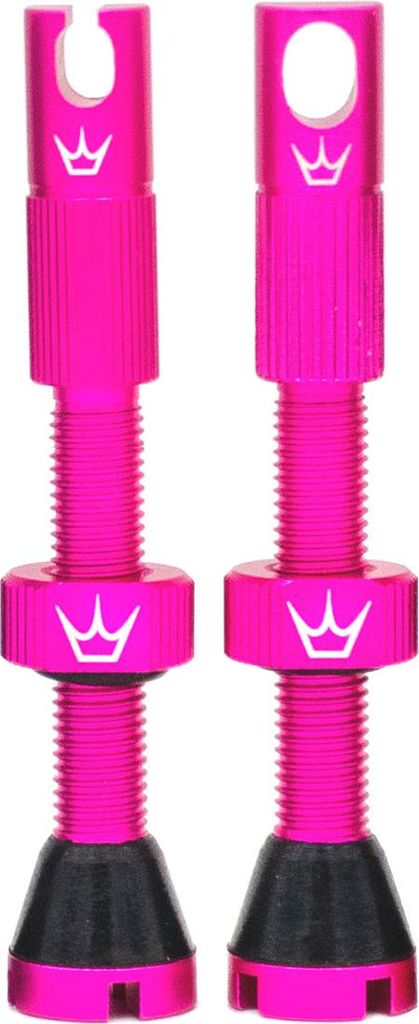 Chris King MK2 Tubeless Ventil - Pink - 60 mm