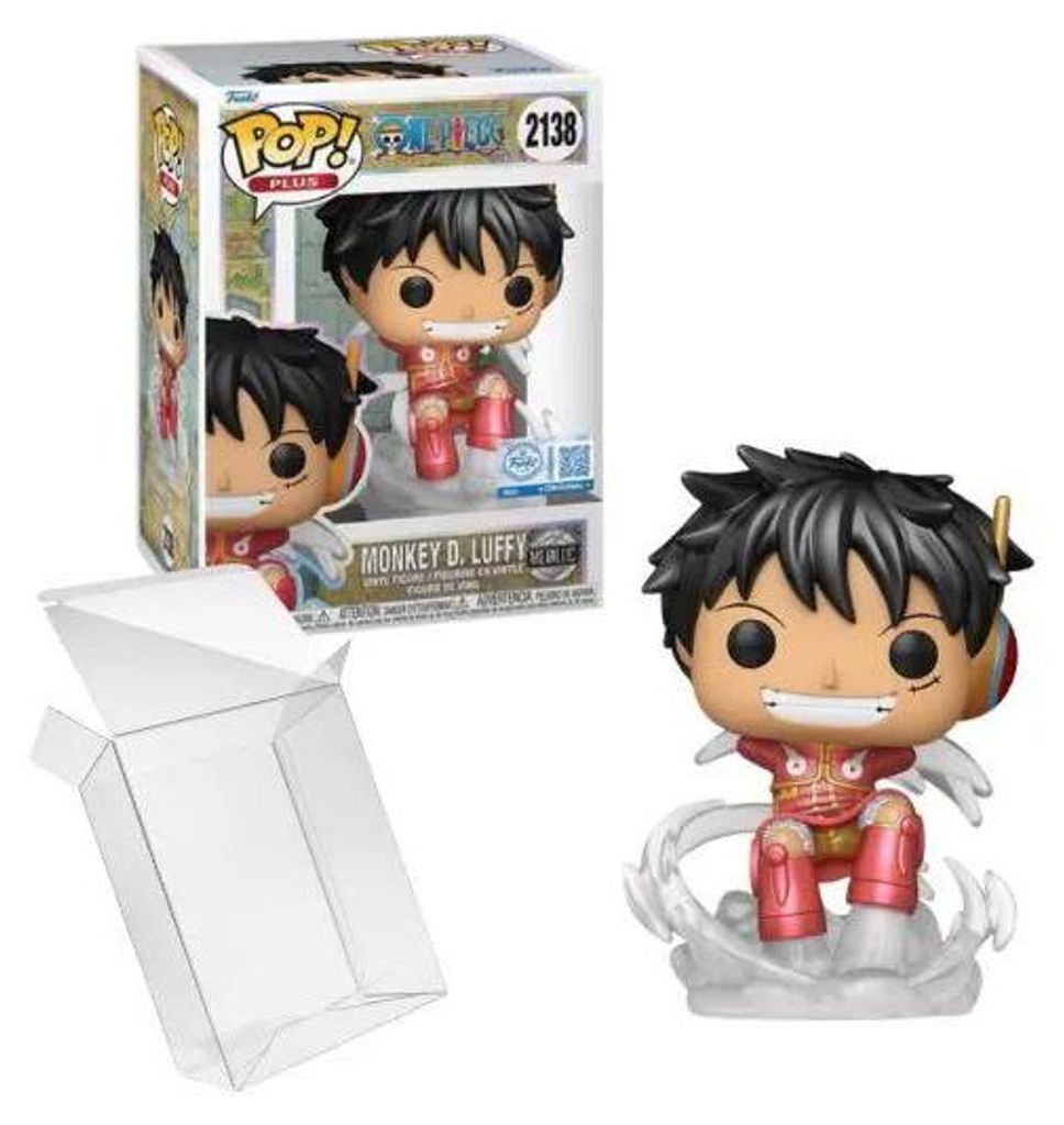 Funko Pop! Plus: One Piece - Monkey D. Luffy (metallic) #2138 Special Edition Exclusive