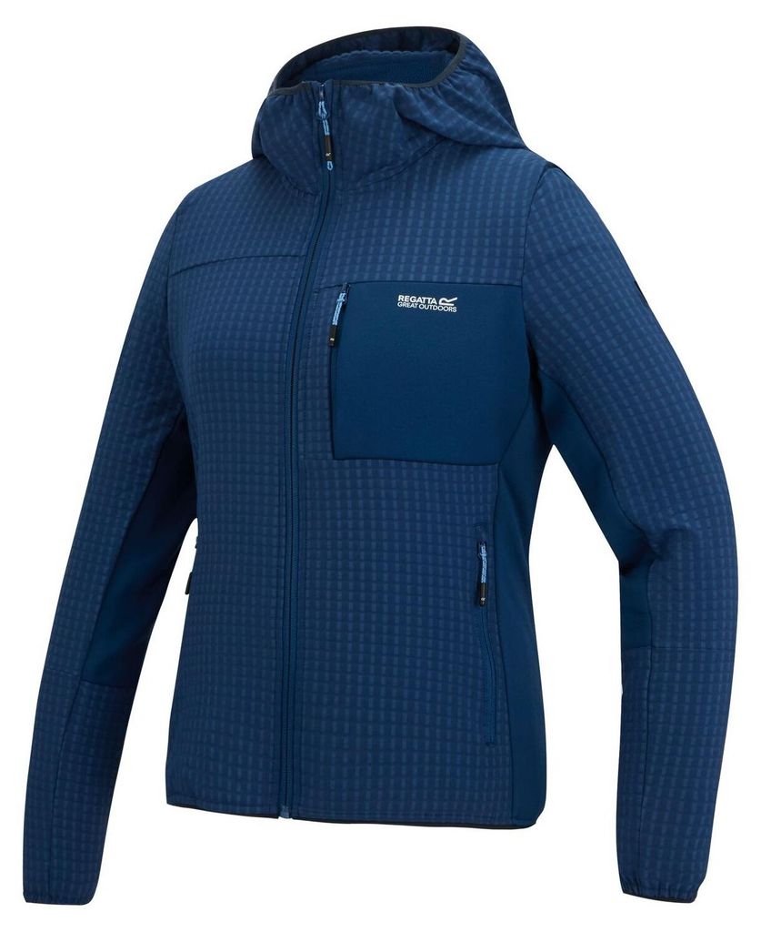 Regatta Kemilia Midlayer Jacke Damen, Farbe:Blau, Größe:42