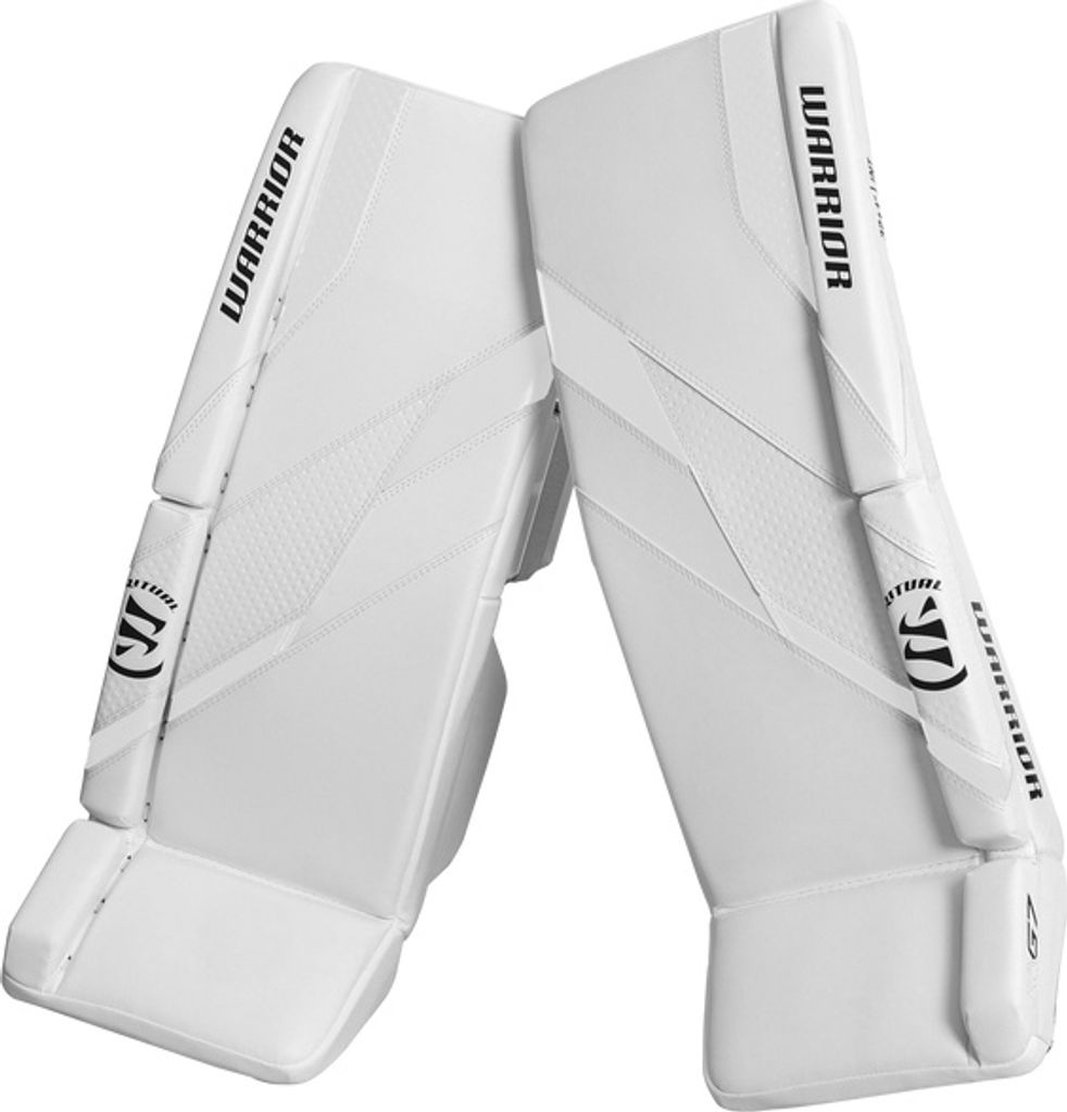 Warrior Ritual G7 Pro Goalie Schienen Intermediate, Größe:30 + 1 Zoll, Farbe:weiss