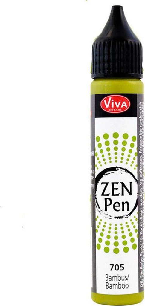 Farbe mit Applikator, um Punkte zu machen Zen Pen - Viva Decor - Bamboo