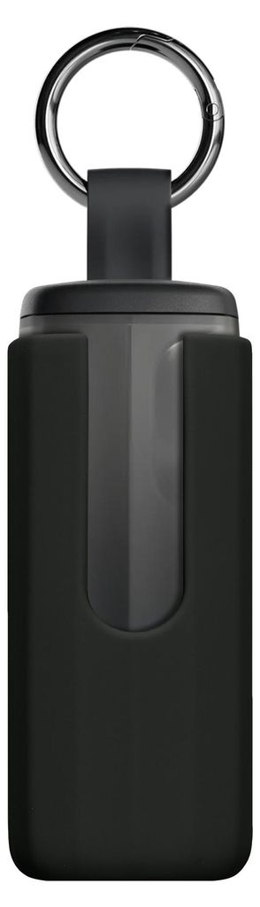 kwmobile Schutzhülle für Skullcandy Method 360 ANC Hülle - TPU Silikon Case für Kopfhörer Ladecase - stoßfestes Cover mit Karabiner - Schwarz