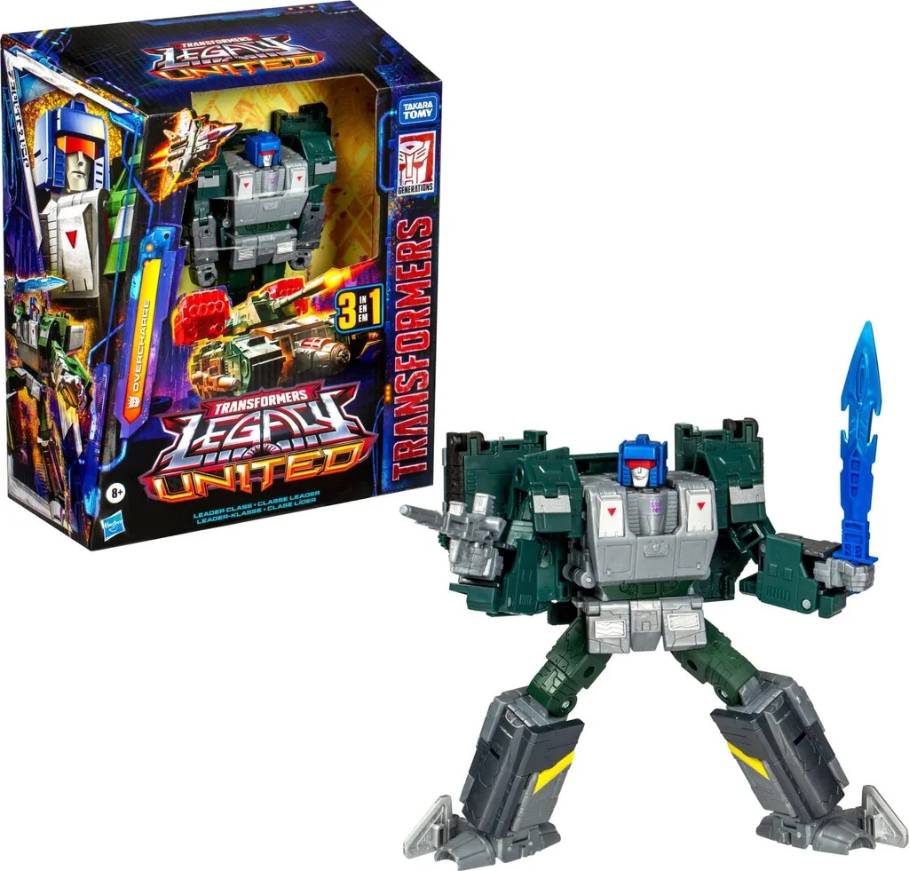 Transformers Overcharge Legacy United Leader Class avec Triple Conversion - 4