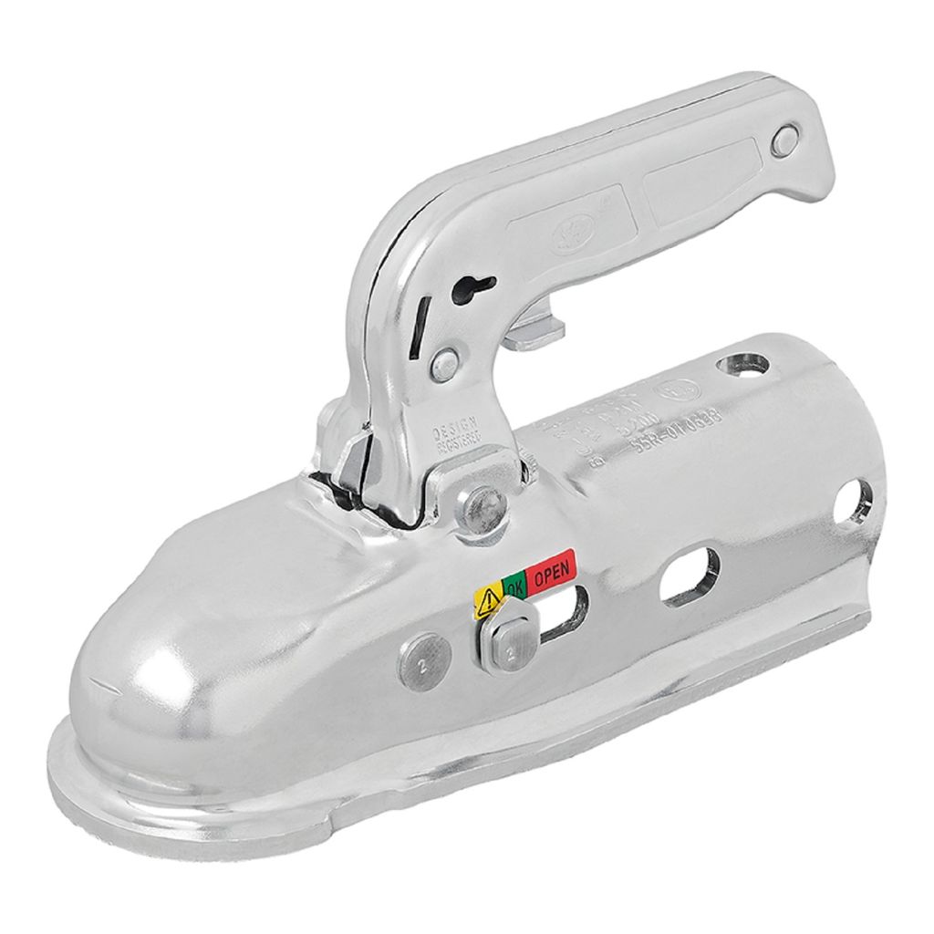 Giunto a sfera in acciaio tondo 40/45/50mm 2300kg frenato Immagine del prodotto 