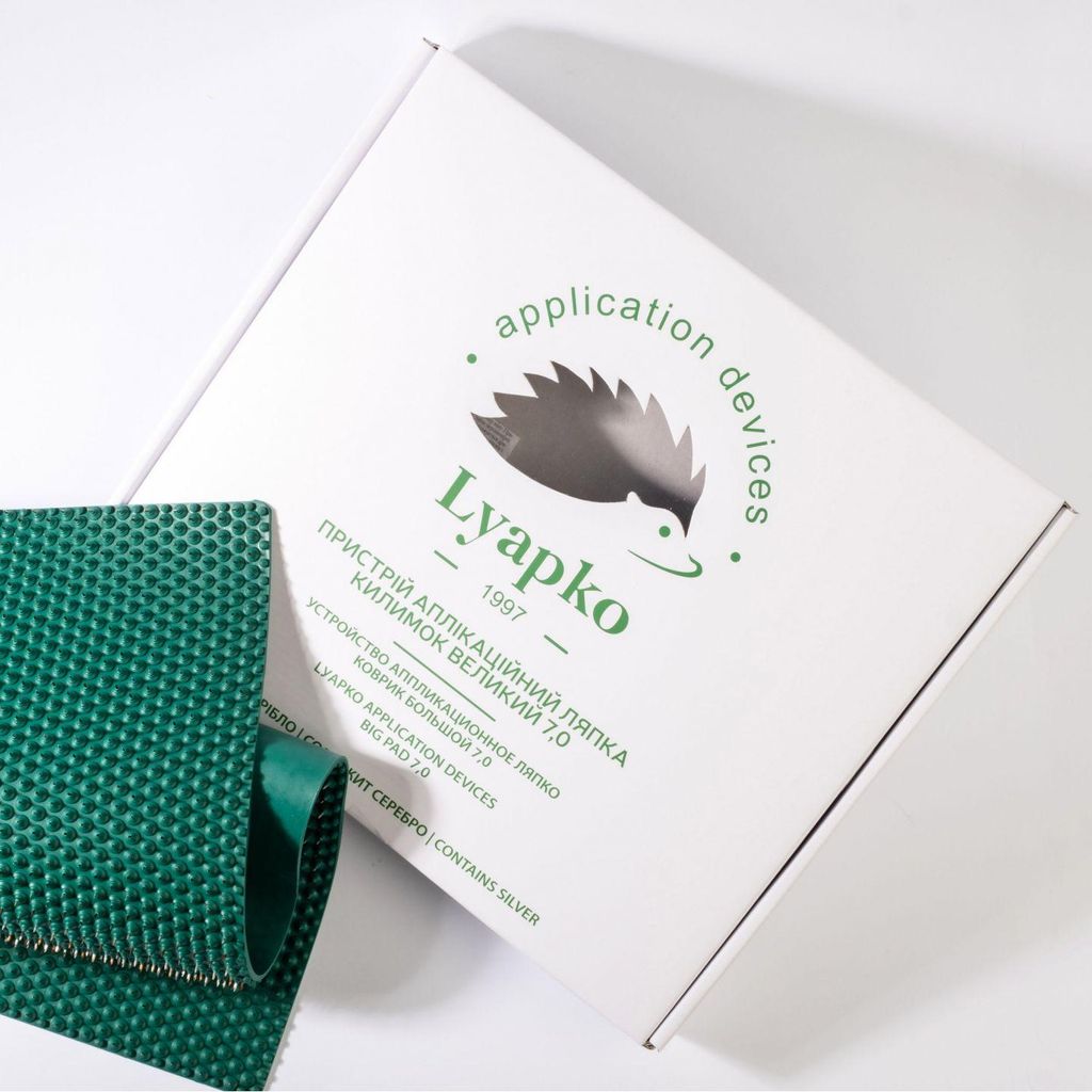Lyapko Massageteppich 7.0 AG, Akupunkturmatte, Nadelmatte, Massagematte, Rückenmassage, Rückenschmerzen, Entspannung, Muskelverspannungen, Shiatsu