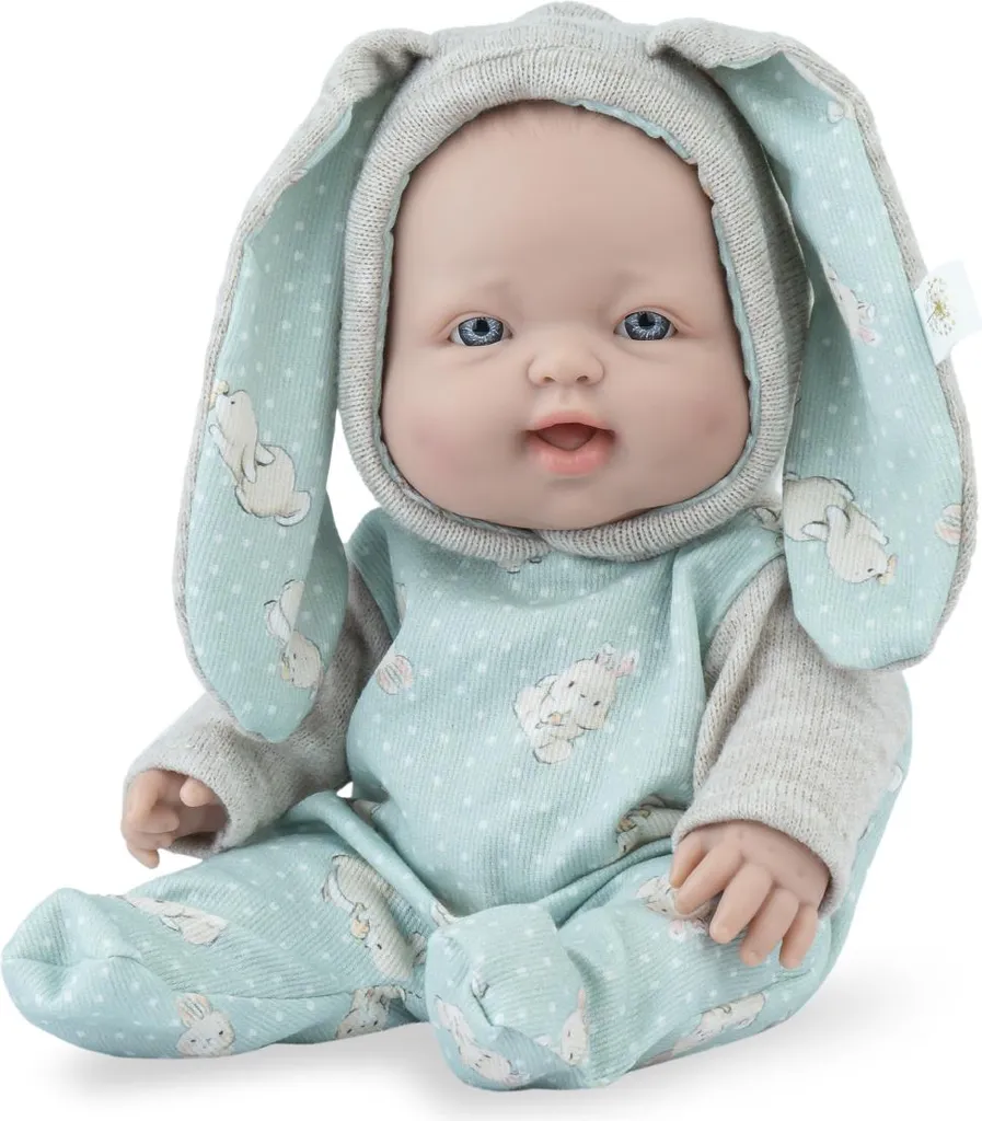 Poupée espagnole 28cm Cuco Bunny au corps souple et vinyle parfumé