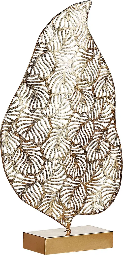 Décoration de Table Feuille d'Or Lithium Lumarko - Idée Cadeau Maison