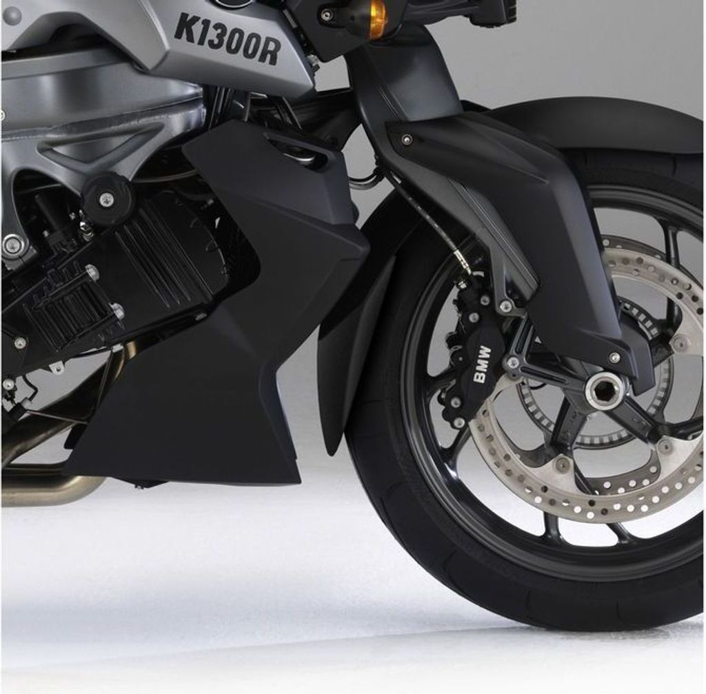 PUIG 9814N Verlängerung des vorderen Schutzblechs passend fuer BMW K1200 R Schwarz