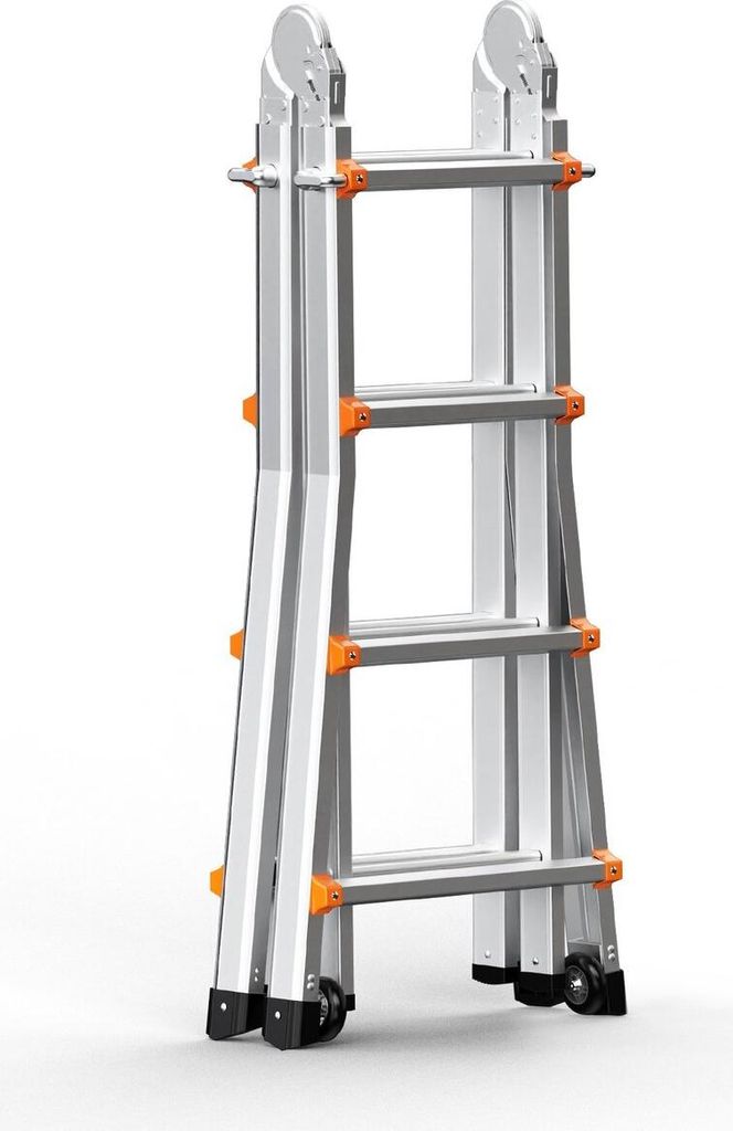 Teleskopický žebřík A Frame 13 FT s prodloužením, Obrázek produktu 