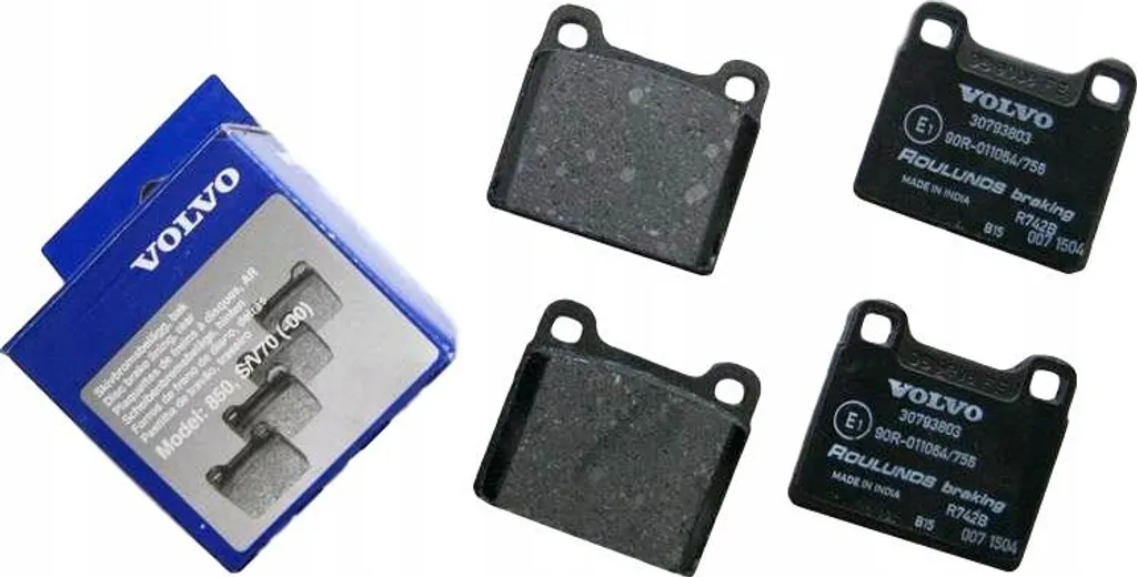 Plaquettes de frein arrière Volvo 850 S70 C70 pour un freinage sûr