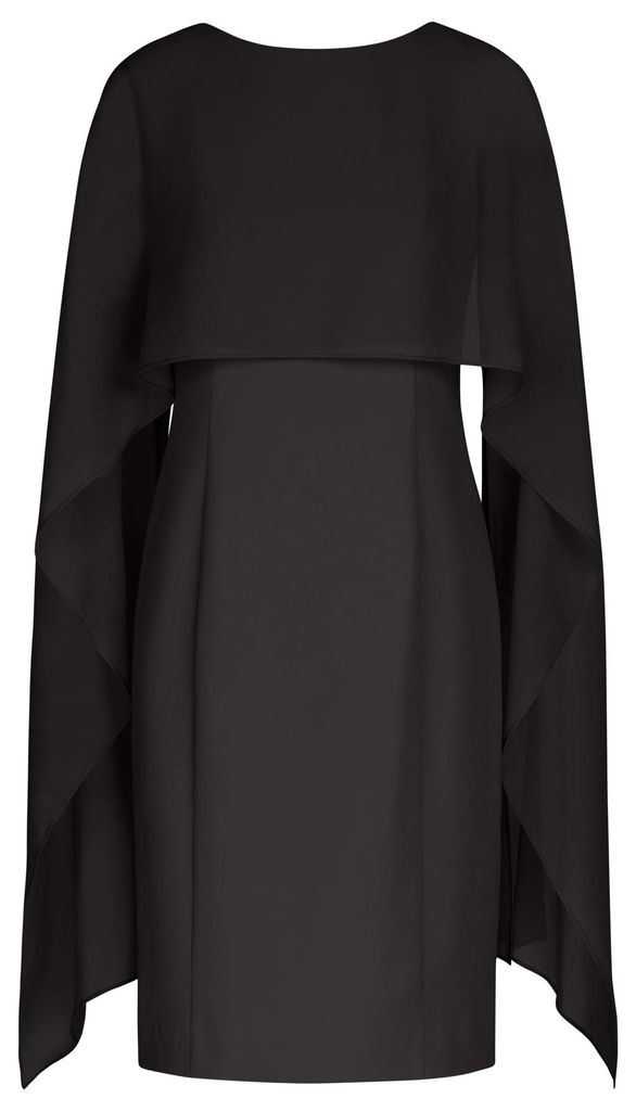APART Fashion Damen Etuikleid mit Chiffon Umhang, Produktbild 