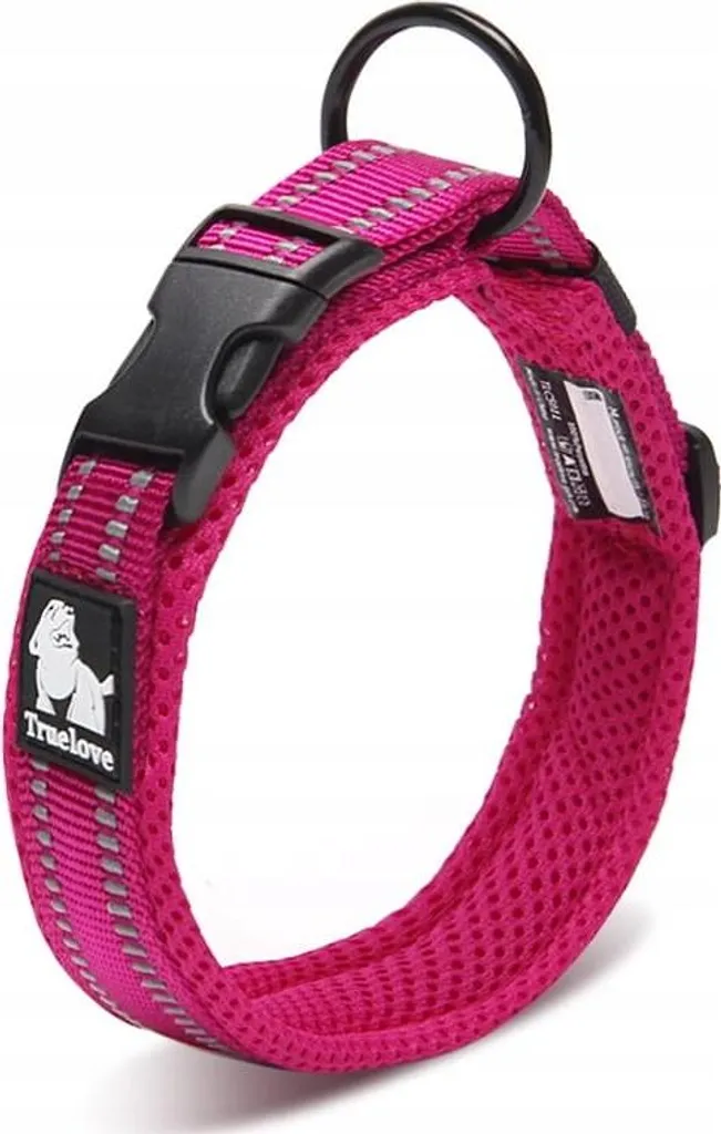 Collare per cani in miniatura PINK LIGHT TRUELOVE XXS