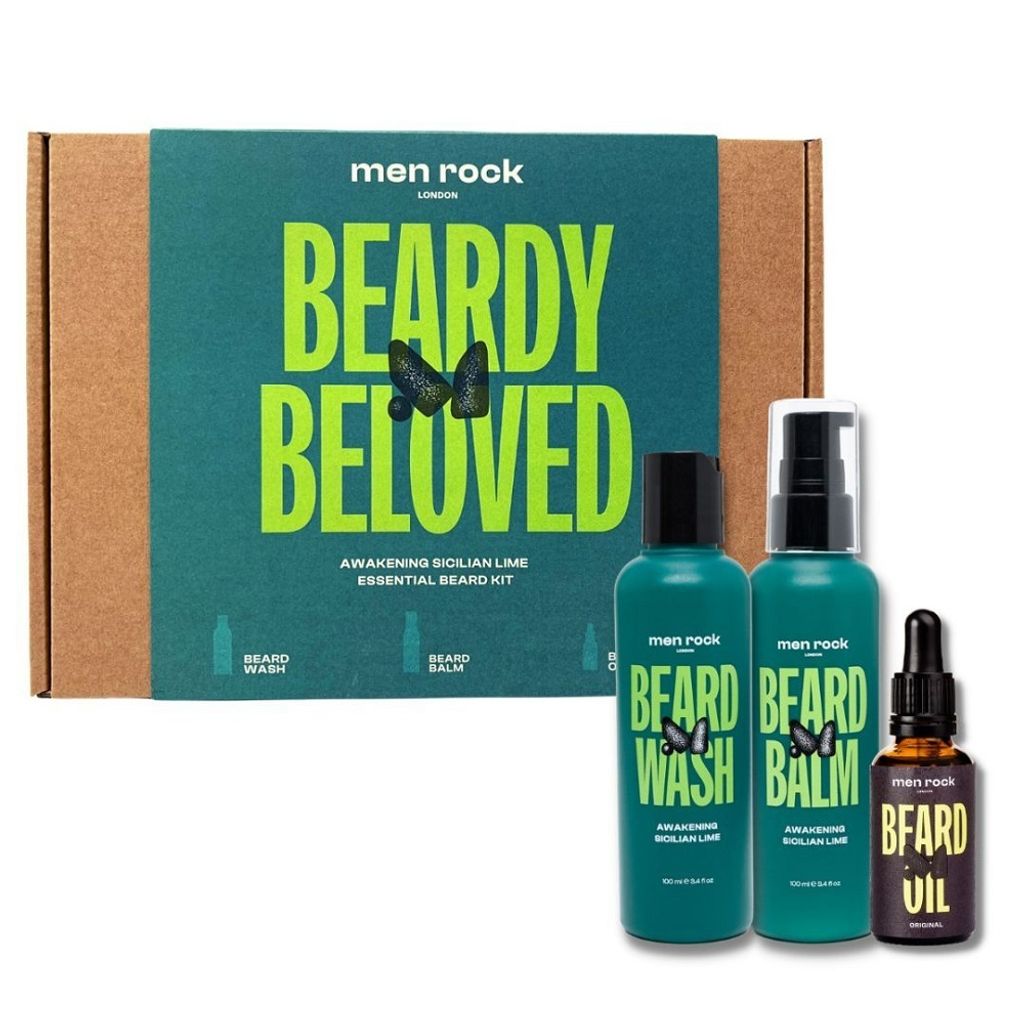 Dárková sada péèe o vousy Sicilian Lime (Beard Care Gift Set)
