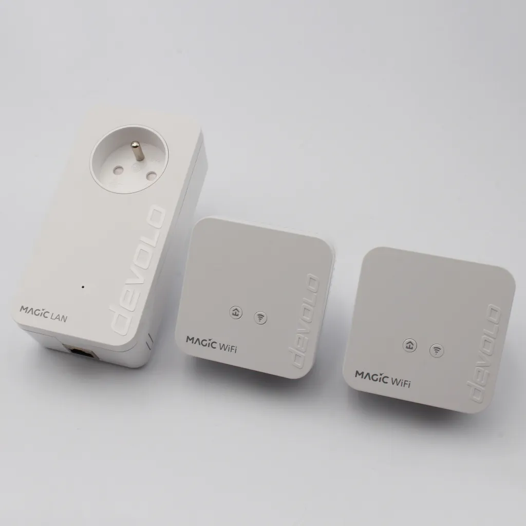 CPL WiFi 1200 Mbit/s Devolo Magic 1 Mini Blanc Technologie Mesh G.hn