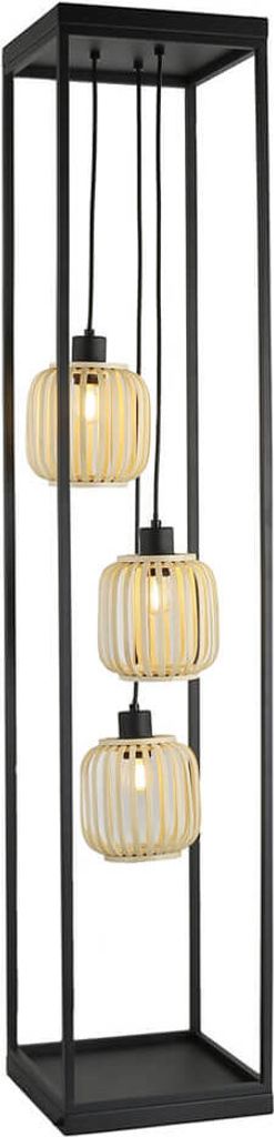 HOME DELUXE Stehlampe ZITA - Schwarz | Stehlampe, Industrial Stehlampe, schwarze Lampe