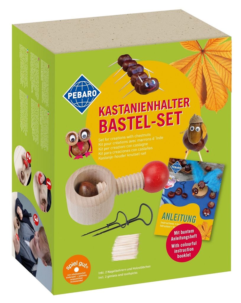 Pebaro - Portacastagne - kit artigianale Immagine del prodotto 