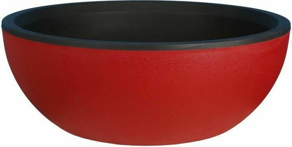 RIVIERA - Coupe-pot de fleurs - Granit D40 - rouge Image du produit 