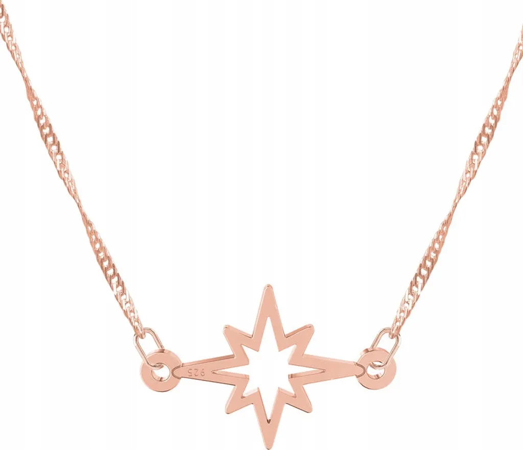 Offerta Collana Stella Argento 925 Placcata Oro - Spazio e Pianeti