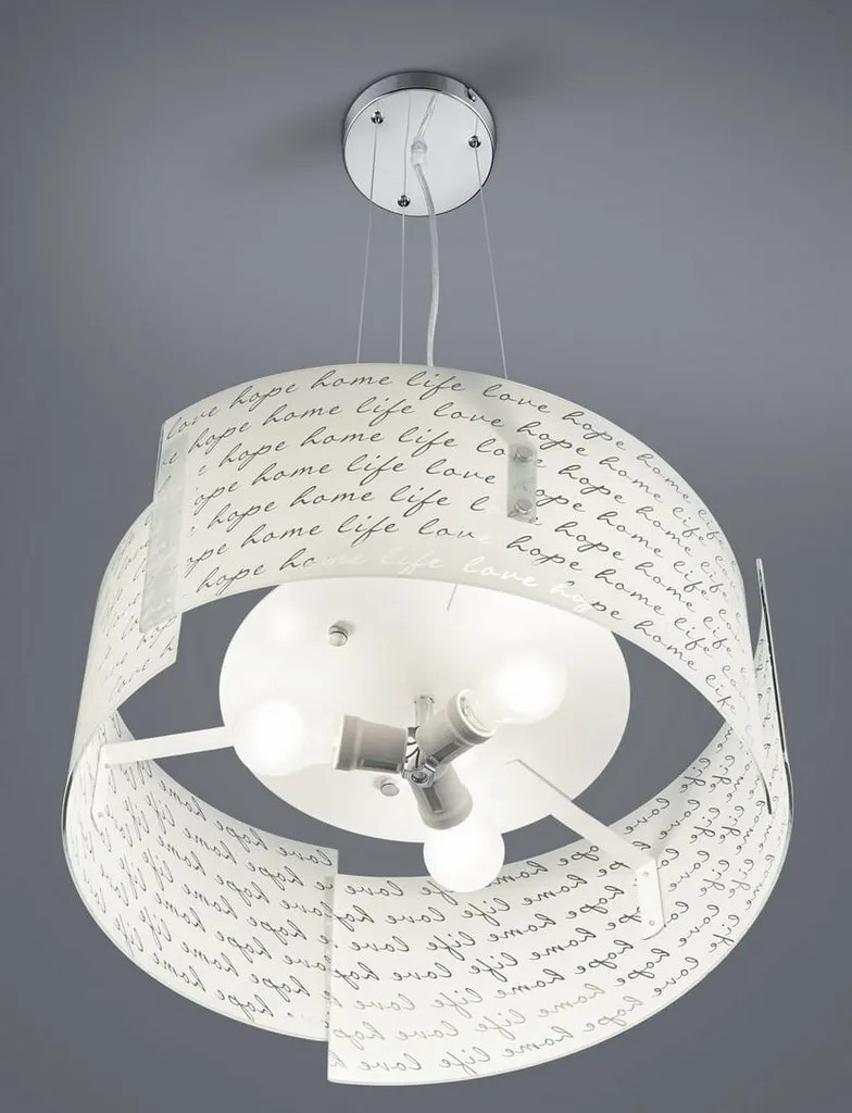 Lustre SIGNA blanc 302500301 - Éclairage central pour cuisine moderne - 3