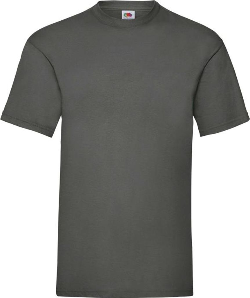 Herren-T-Shirt, Kurzarm - FOL VALUEWEIGHT T - l.graphite - Größe 2XL