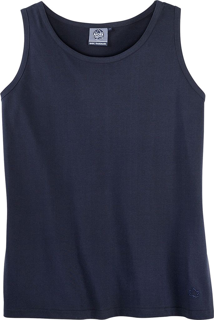 Ahorn Sportswear Achselshirt Übergröße dunkelblau